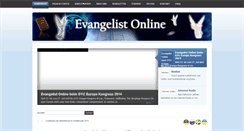 Desktop Screenshot of de.evangelist-online.net