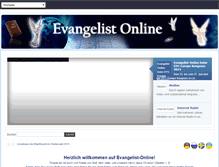 Tablet Screenshot of de.evangelist-online.net